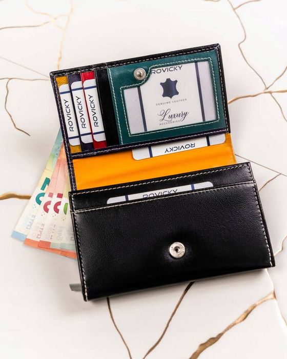 duży portfel damski ze skóry naturalnej - 4u cavaldi