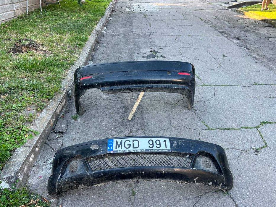 Бампер BMW e46 купе, рестайл