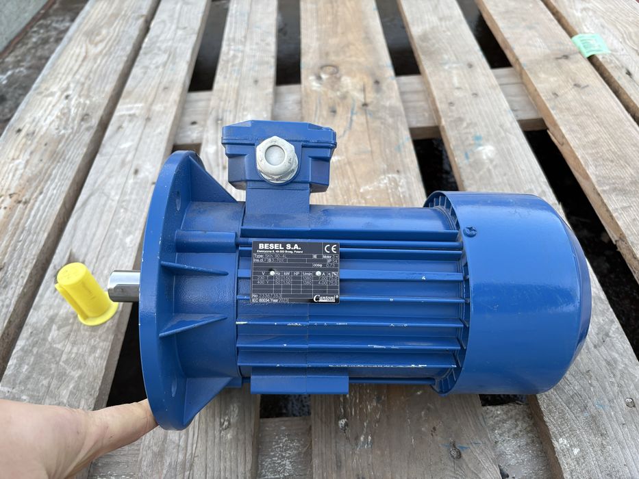 Silnik trójfazowy 1.5kw 1380rpm NOWY
