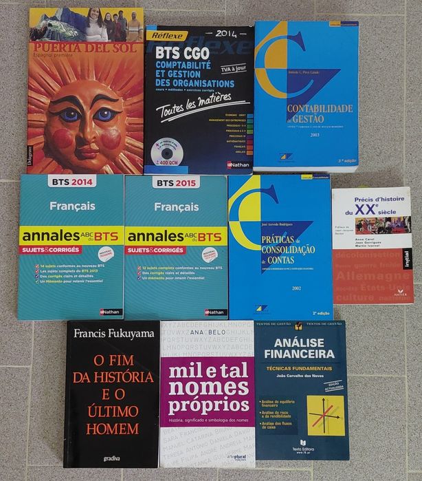 Vendo livros varios