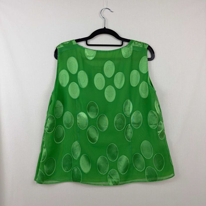 Blusa Cristina Garcia Sem Mangas Verde L