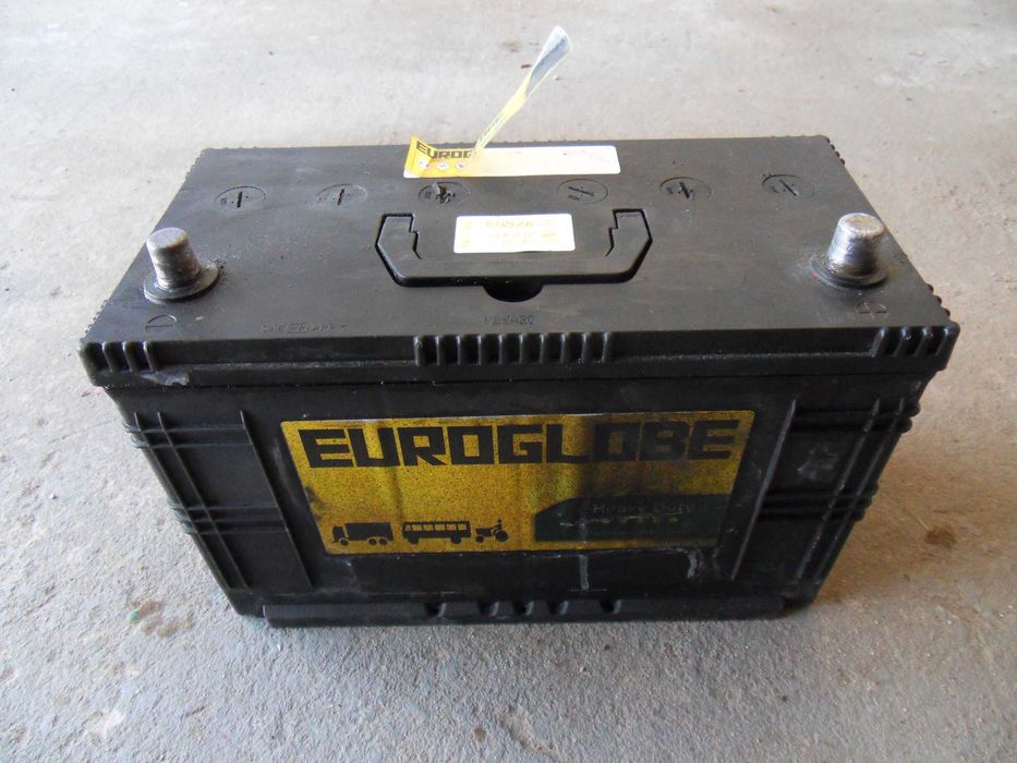 Akumulator 12V 105Ah 720A Rolniczy do ciągnika Ursus C330, C360, T25, MF prawy plus, EuroGlobe
