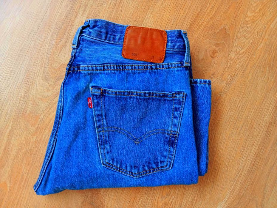 LEVIS 501 Jeansy spodnie męskie XL 33/32 W33 L32 w32l32 dżinsy
