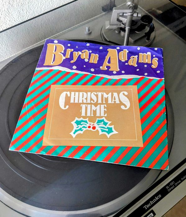 Disco Vinil (single) * BRYAN ADAMS - Christmas Time (1985)