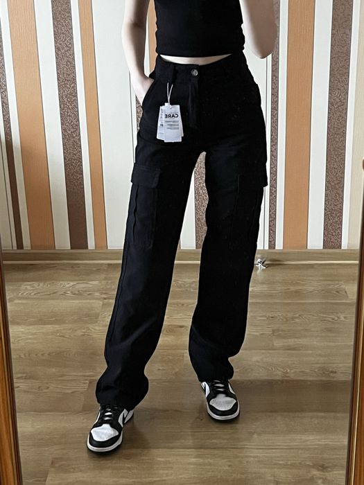 Штани карго stradivarius