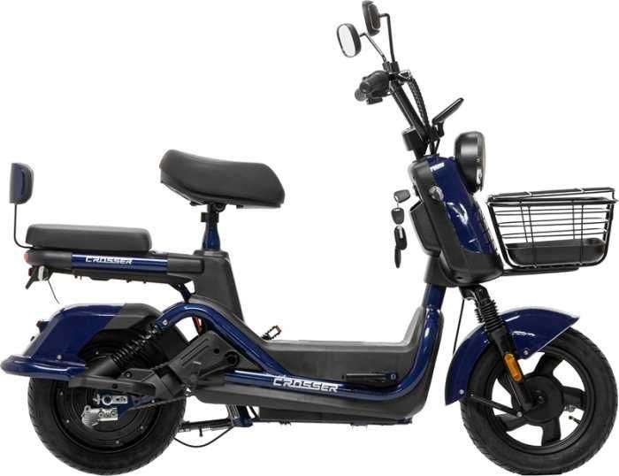 НОВИНКА 2026! Електровелосипед Crosser CR2 (800ВТ 60В 24Ан) - Синій