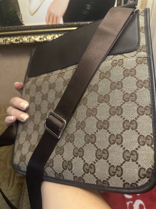 Оригинальна сумка мессенждер Gucci
