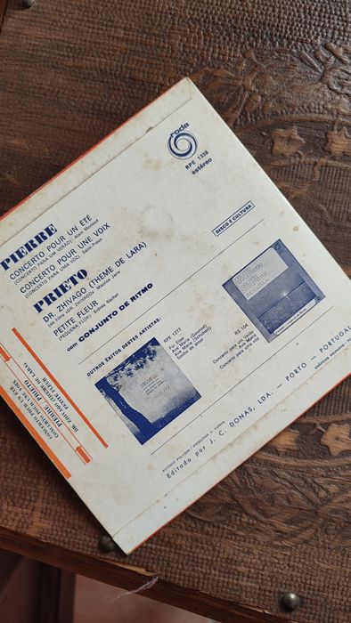 Disco vinil Pierre/ Prieto