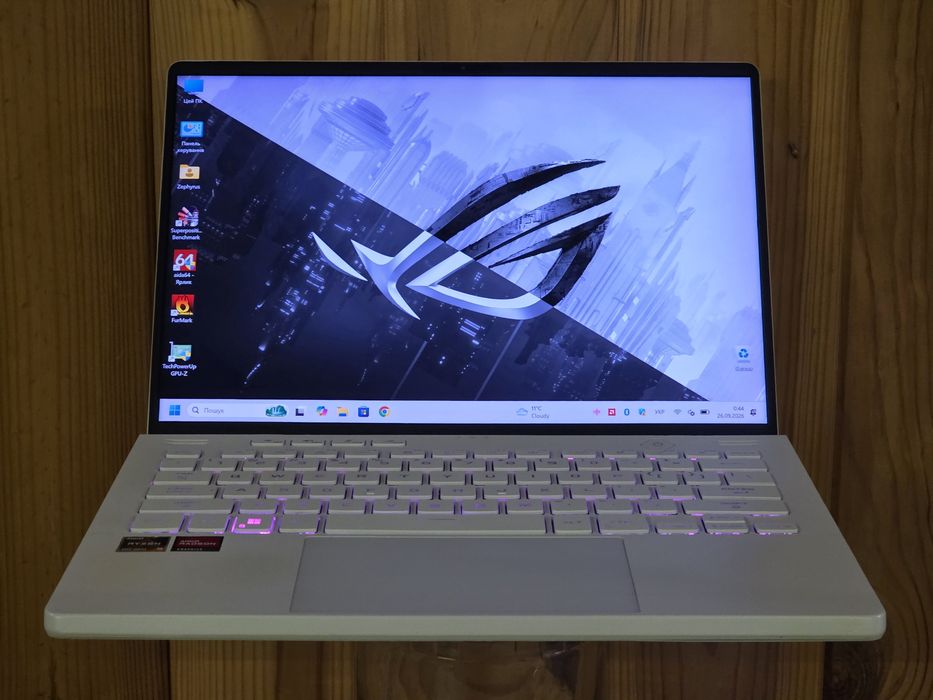 Asus G14 2K 120Hz/Ryzen 9 6900HS/RX 6700S 8GB/16GB DDR5/SSD 512GB с нюансом.
