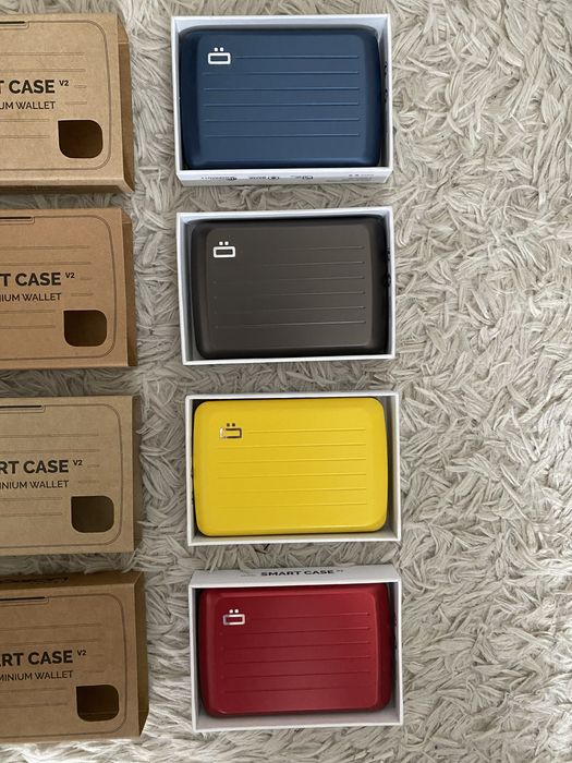 Portfel Ogon Design Stockholm V2 Aluminium