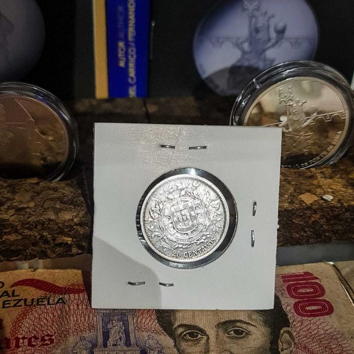 Moeda Prata 20 Centavos – 1916