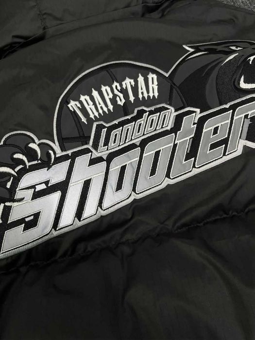 Trapstar TSI London Puffer Jacket чорна куртка пуховик трапстар