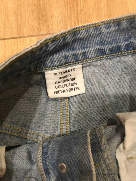 Джинсы Vetements ветементс, ветмо