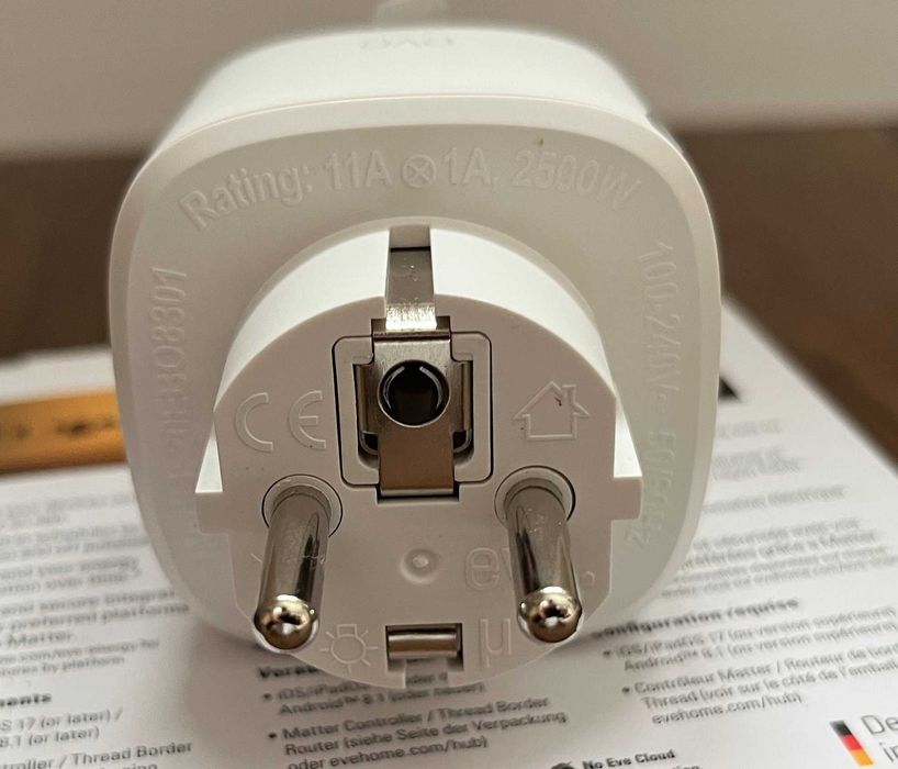 Eve Energy 20EB08301 z Thread MATTER- Apple Homekit