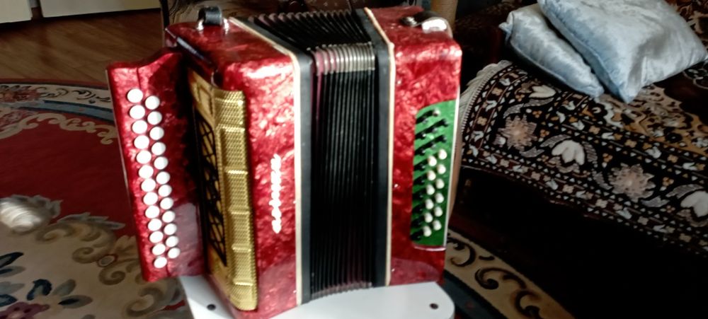 Гармонь Марічка 3 двох голоса тональність ля#