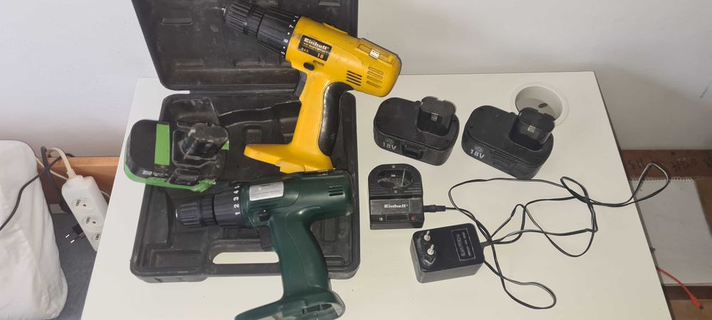 Wkrętarka Einhel BAS 18 i druga gratis  zestaw