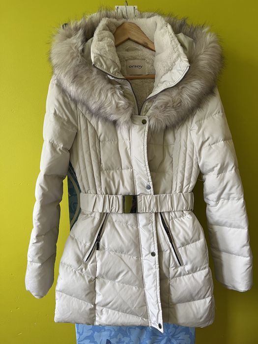 Kurtka zimowa, puchowa, ciepła, ORSAY