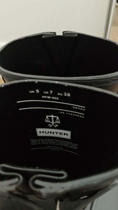 Kalosze Hunter hfw-002 czarne