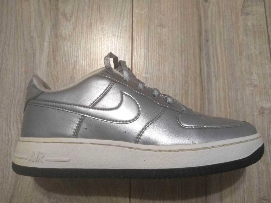 Nike Air Force 1 Low Metallic Silver size 38 unikat