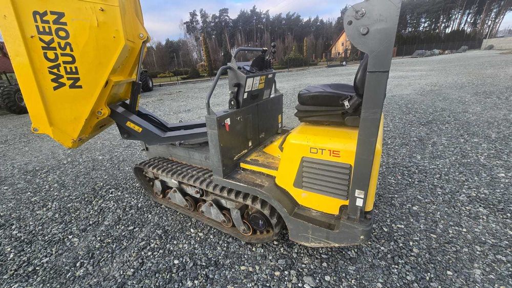 Wozidło Budowlane Gąsienicowe Wacker Neuson DT15 (Ausa Terex  Benford)