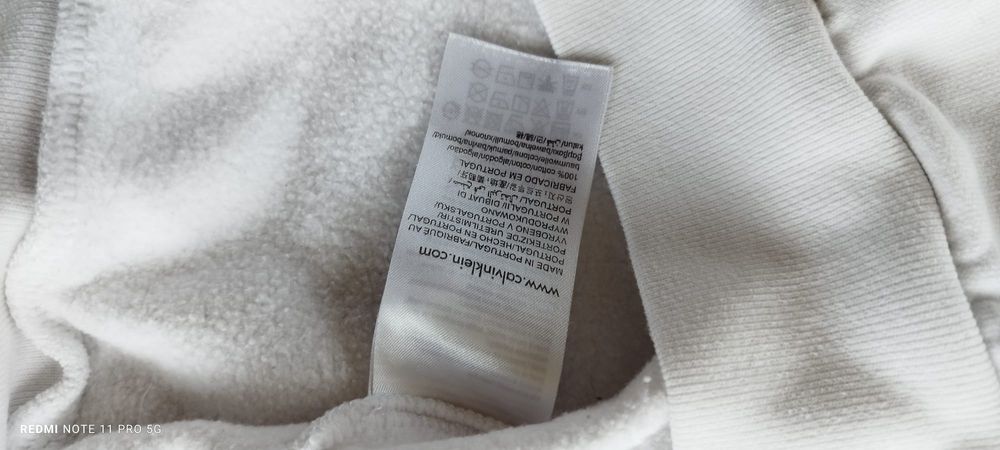 Bluza bawełniana Calvin Klein -S