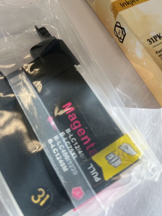 Tinteiro Inject Cartridge 31PK-LC1240M, magenta