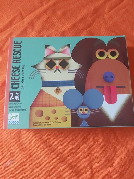 Cheese Rescue djeco cartas