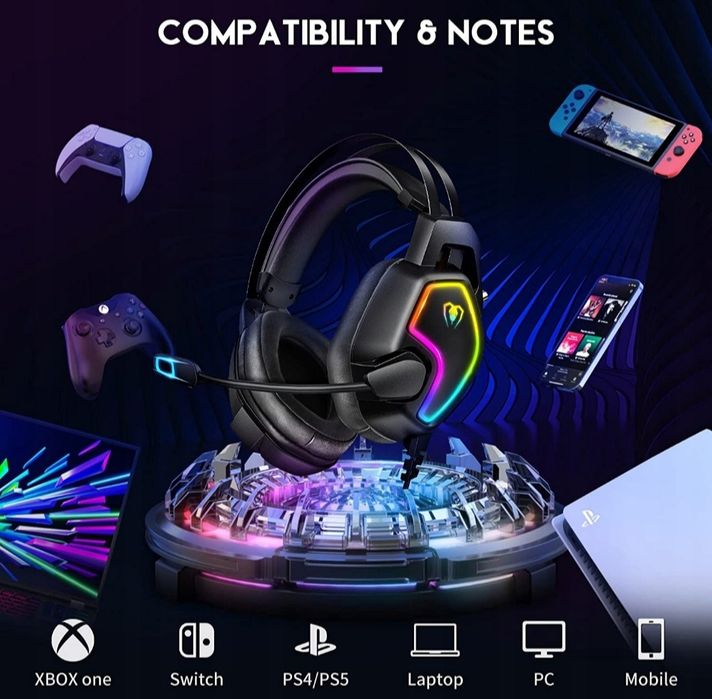 Przewodowe Słuchawki Nauszne Beexcellent GM-12