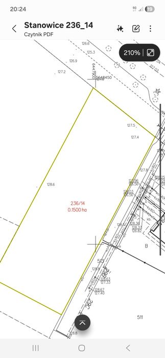 Działka budowlana 15a - Widok 2
