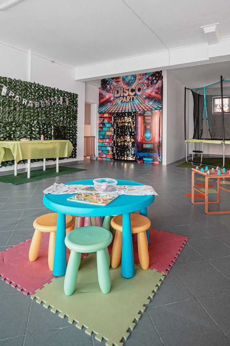 Espaço para festas de aniversário