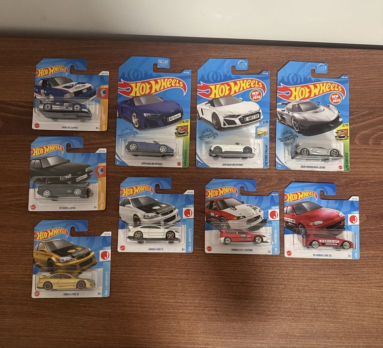 Моделі Хот вілс різні