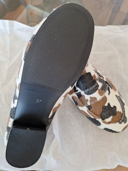 Sapatos de senhora malhados