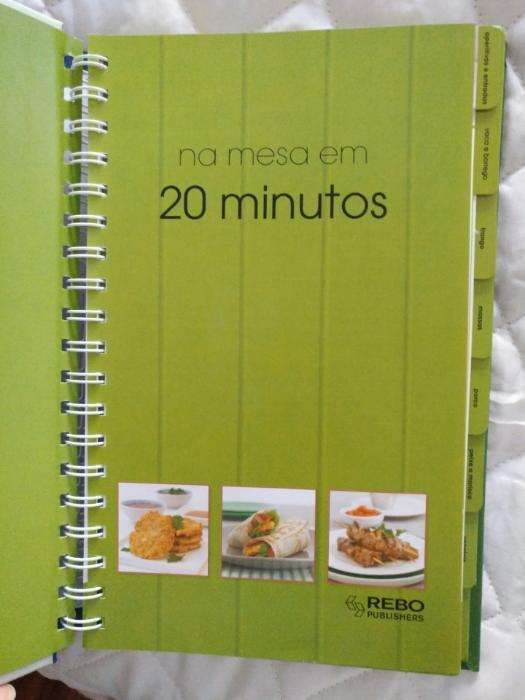 Livro "Na Mesa em 20 Minutos" - Novo