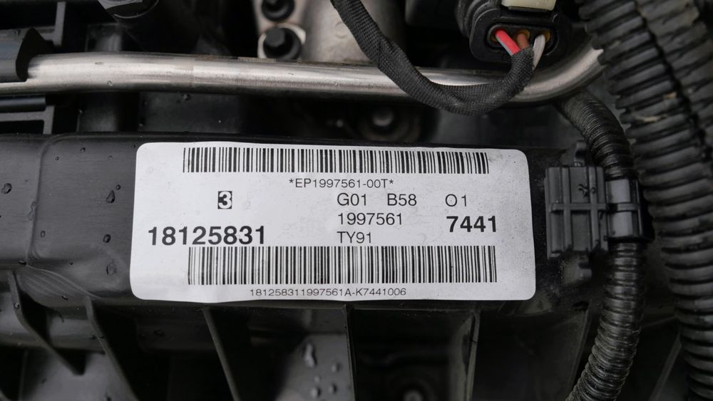 silnik b58b30b bmw 5a42e06 3,0 benzyna 340i g20 440i g22 g26 g01 m40i 388km
