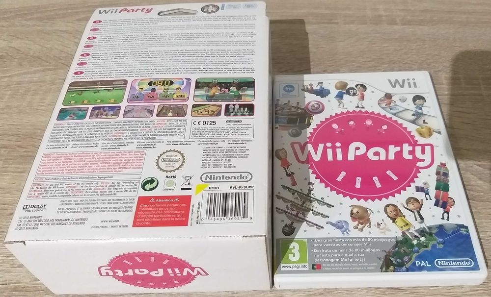 Wii Sports Resort + Wii Party Nintendo wii + Colecionadores