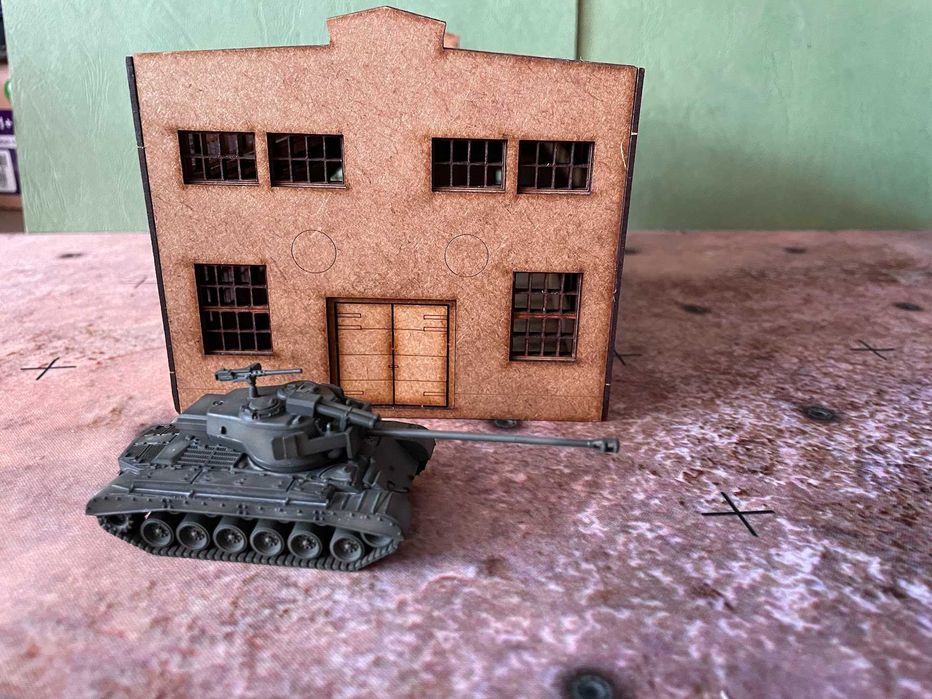 Makieta fabryki w skali 1/100