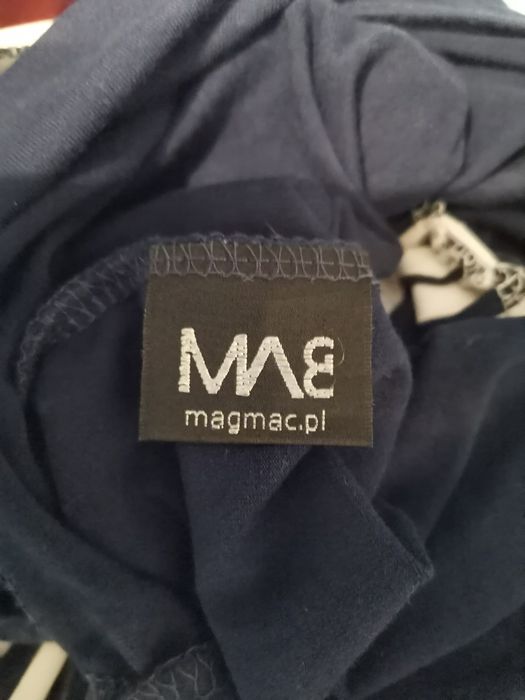 Sukienka damska Magmac rozm S, pasy, lato, wiskoza