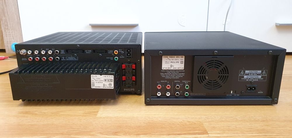 Philips FA-91,Philips DCC-91,wzmacniacz deck kaset DCC