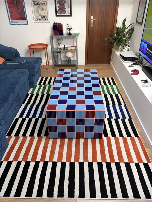 Mesa de centro em azulejo - fazemos personalizada