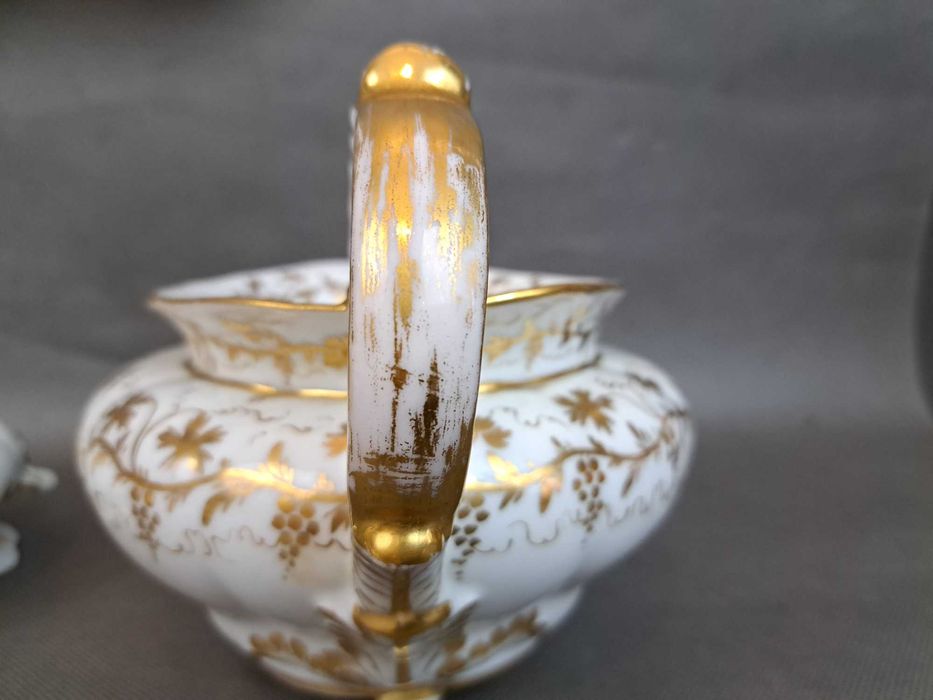 Serwis kawowy porcelanowy koniec XIX wieku