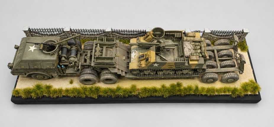 Profesjonalnie wykonany model Dragon wagon    1/48