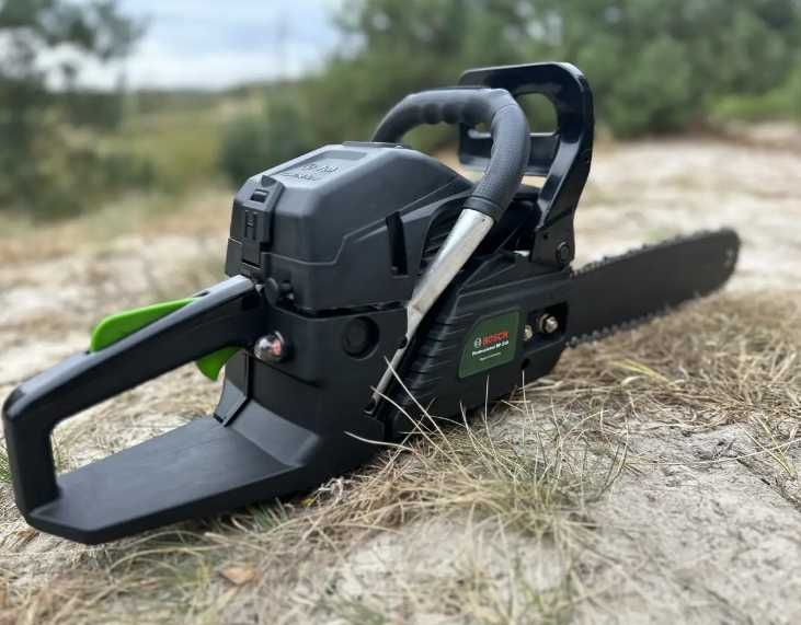 Бензопила Бош BOSCH 6.3 кВт, Цепная пила Бош шина 45 см
