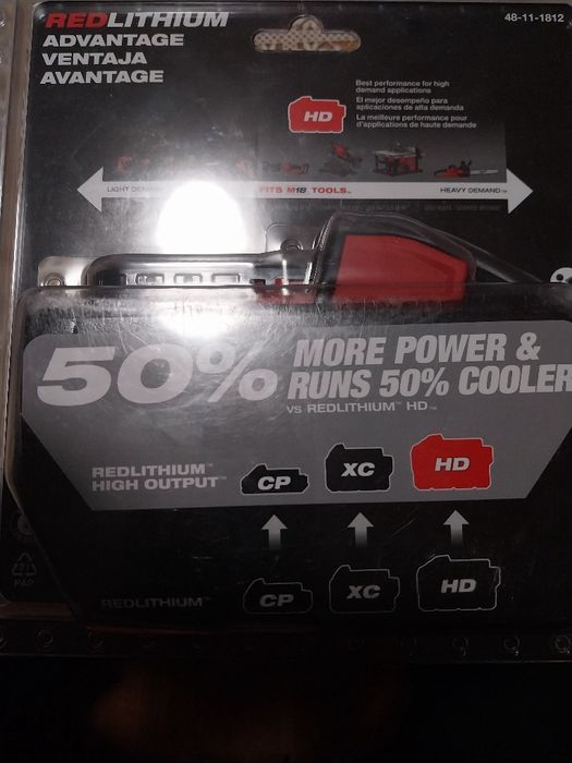 Akumulator orginaly milwaukee m18 12ah w blistrze