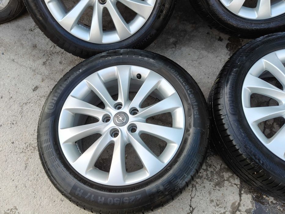 Koła Alu 17 5x115 225/50/17 Opel Astra Zafira Meriva