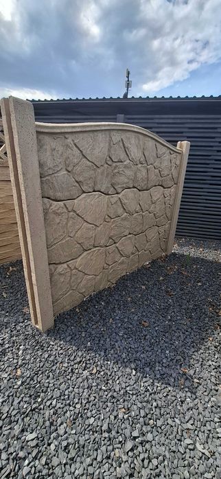 Ogrodzenie betonowe, przęsła, płyty, transport