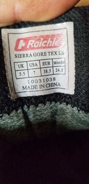 Трекінгові боти Raichle, Vibram, р38,5