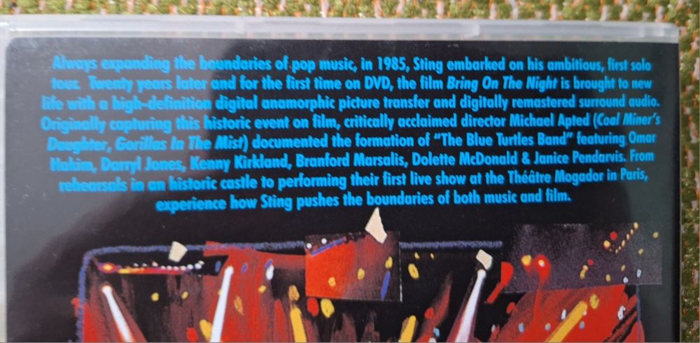 Sting ,,Bring on the Night"