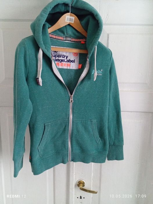 Bluza zielona Superdry r . XL , M,L