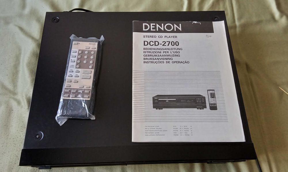 Продам  CD  проигрыватель Denon DCD 2700