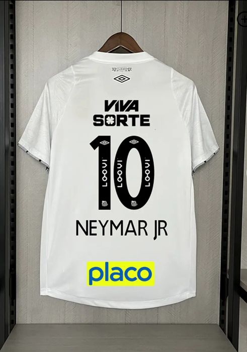 Camisola principal do Santos FC 2025.